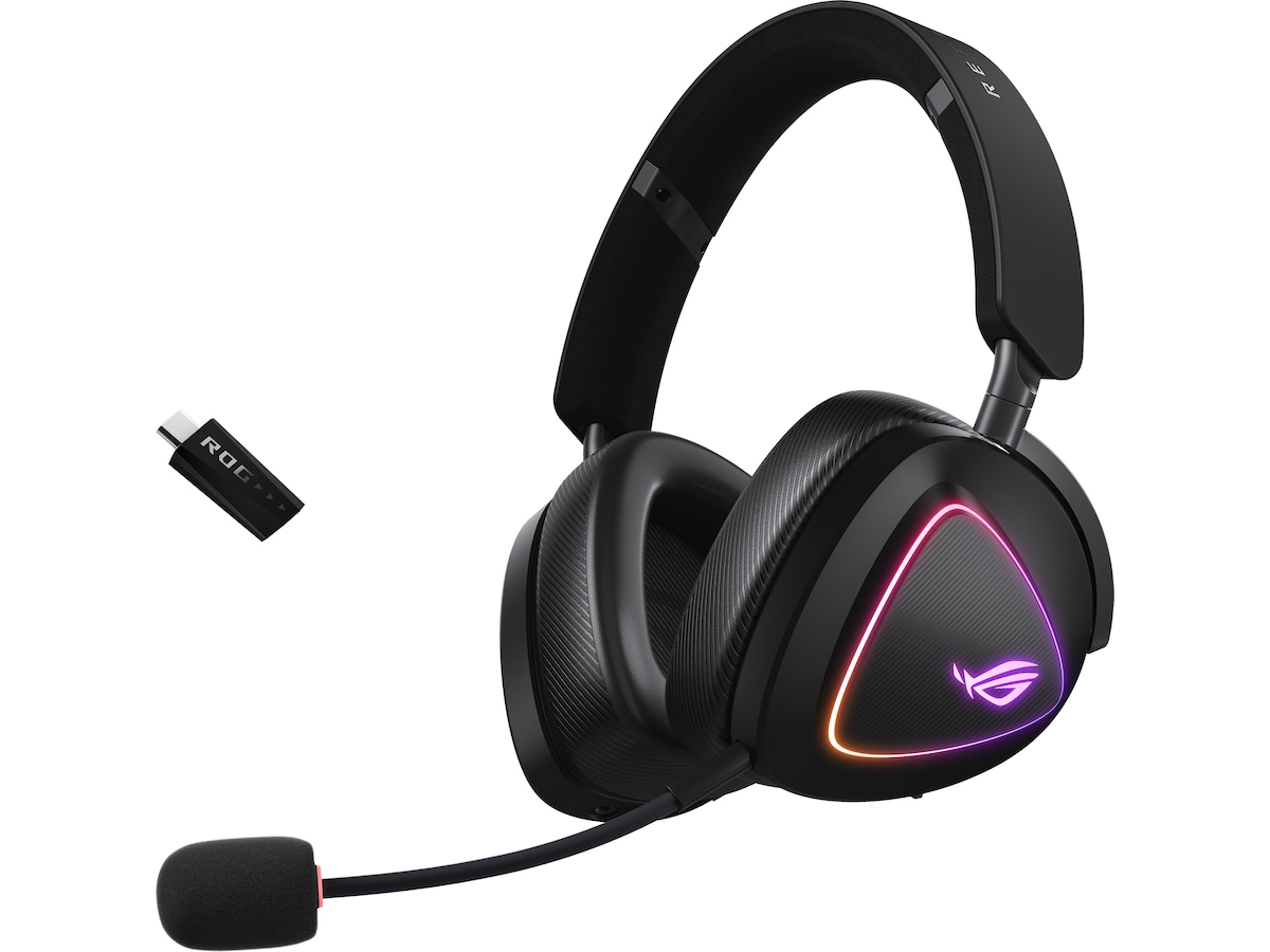 ASUS ROG Delta II Trådløst Gamingheadset (sort) Gamingheadset