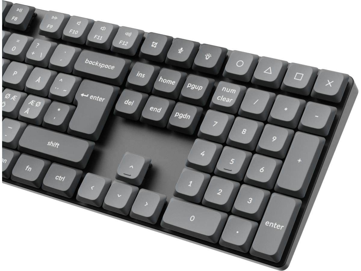Keychron K5 MAX QMK/VIA Gateron Brown trådløst gamingtastatur Gamingtastatur