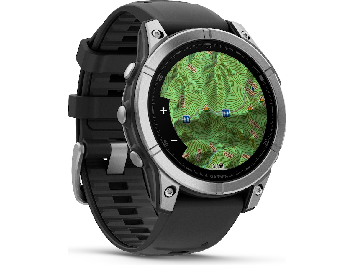 Garmin fenix E 47mm GPS (rustfritt stål/grafitt) Smartklokker