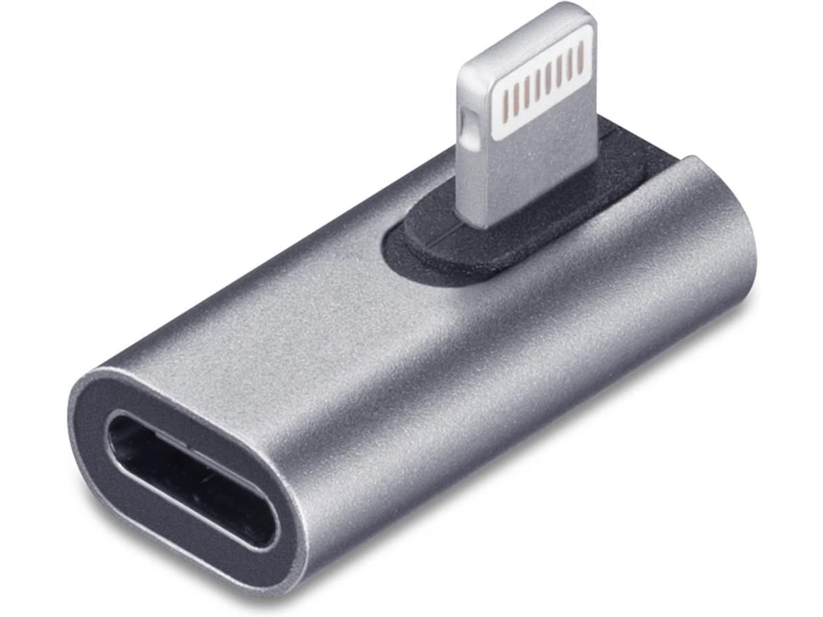 Andersson Lightning til USB-C-adapter (grå) Kabeladaptere & overganger