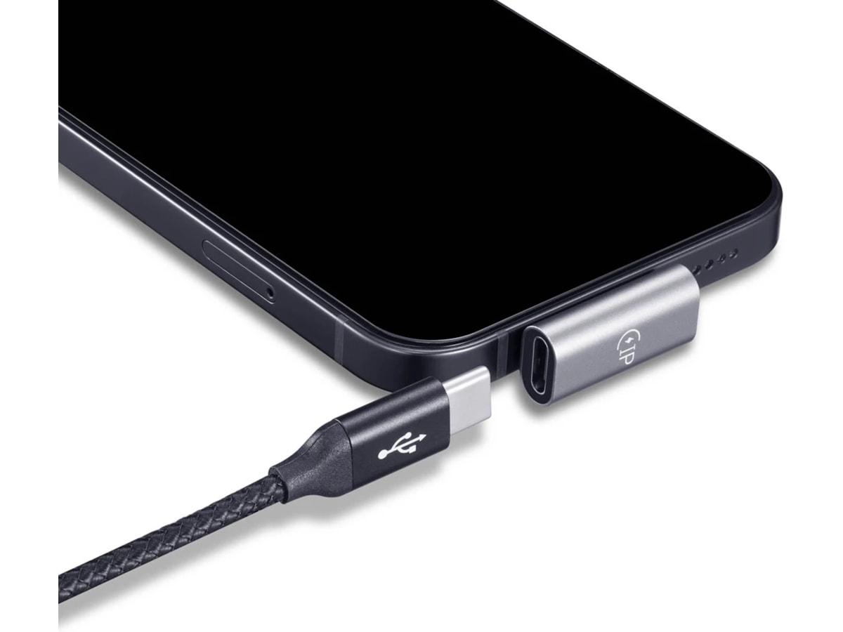 Andersson Lightning til USB-C-adapter (grå) Kabeladaptere & overganger