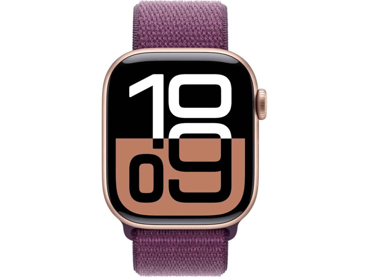 Apple Watch Series 10 GPS + LTE 42mm Aluminium (rosegull) Smartklokker
