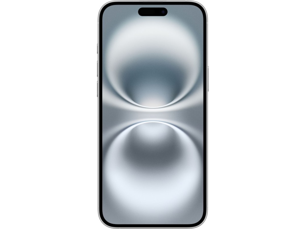 iPhone 16 Plus 128GB (hvit) Mobiltelefoner
