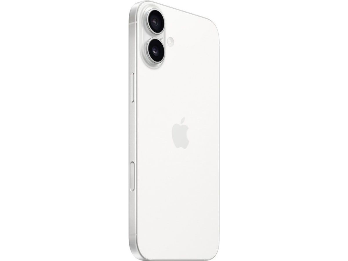 iPhone 16 Plus 128GB (hvit) Mobiltelefoner