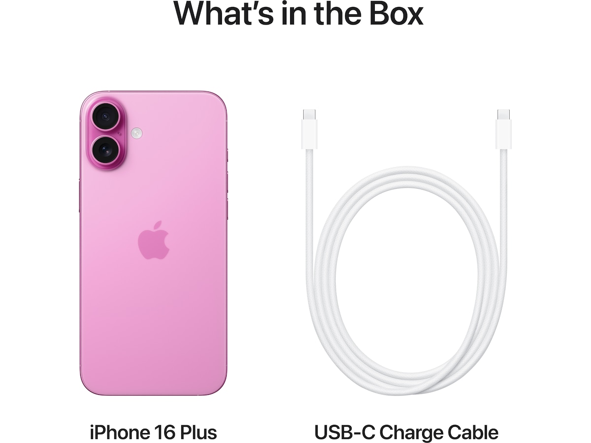 iPhone 16 Plus 256GB (rosa) Mobiltelefoner