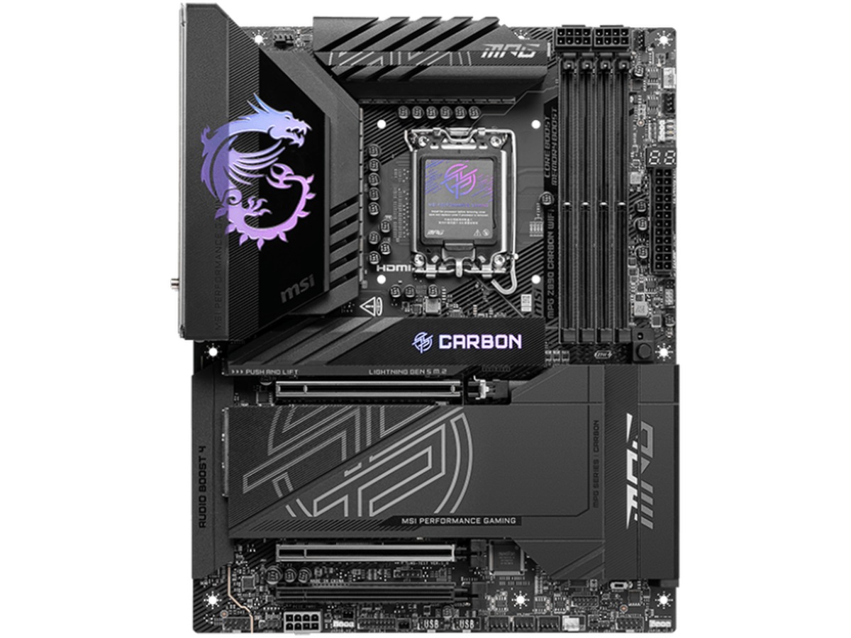 MSI MPG Z890 CARBON WIFI Hovedkort Intel Socket
