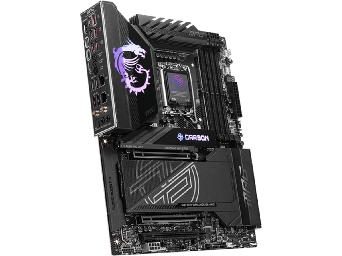 MSI MPG Z890 CARBON WIFI Hovedkort Intel Socket