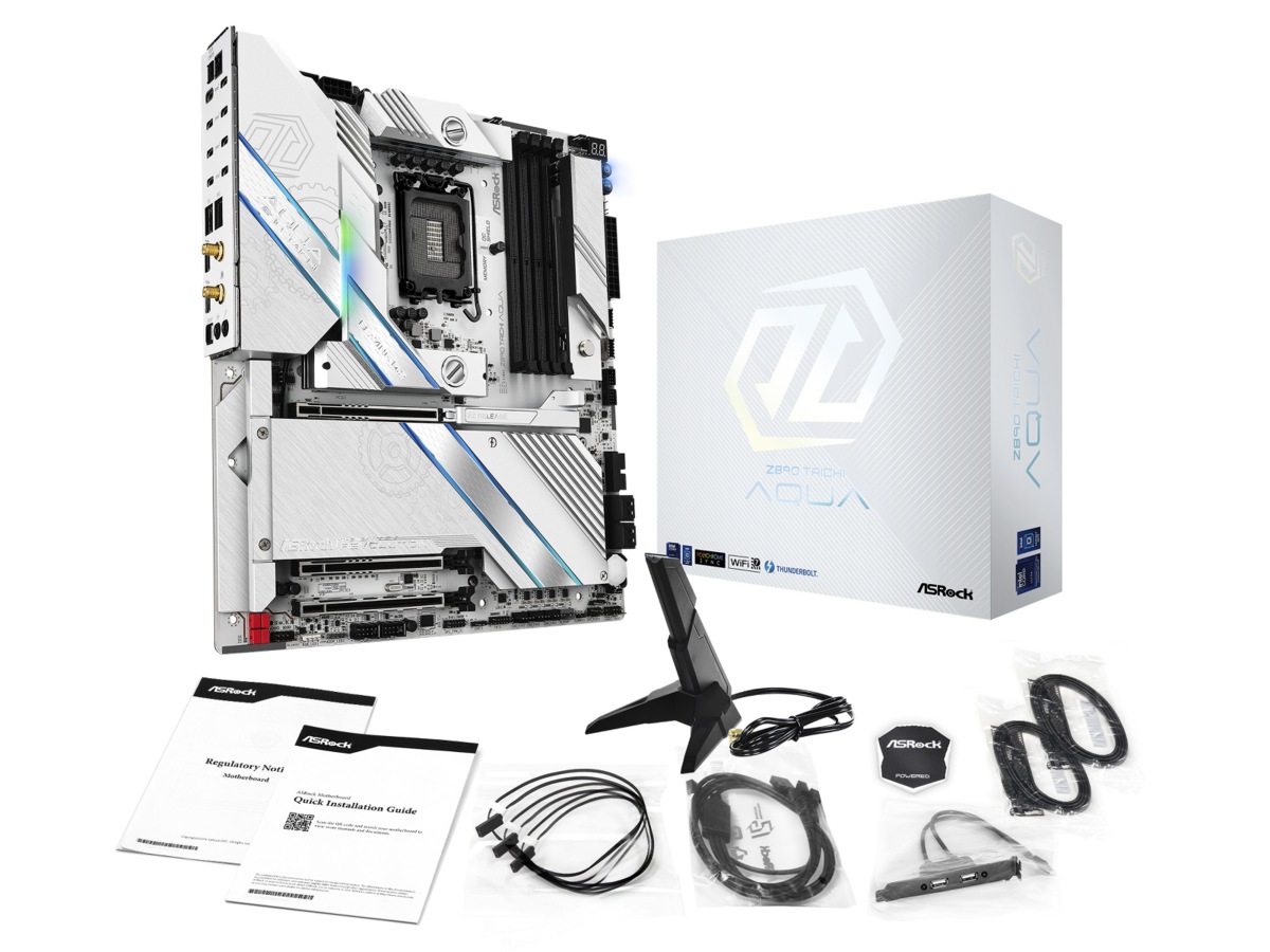 ASRock Z890 TAICHI AQUA Hovedkort Intel Socket