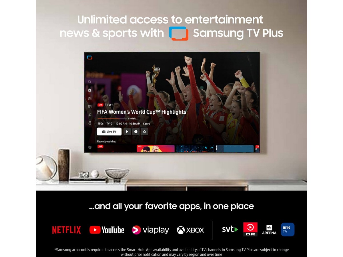 Samsung 98" DU9005K LED TV TU98DU9005K -B-Grade Demo TV/projektor