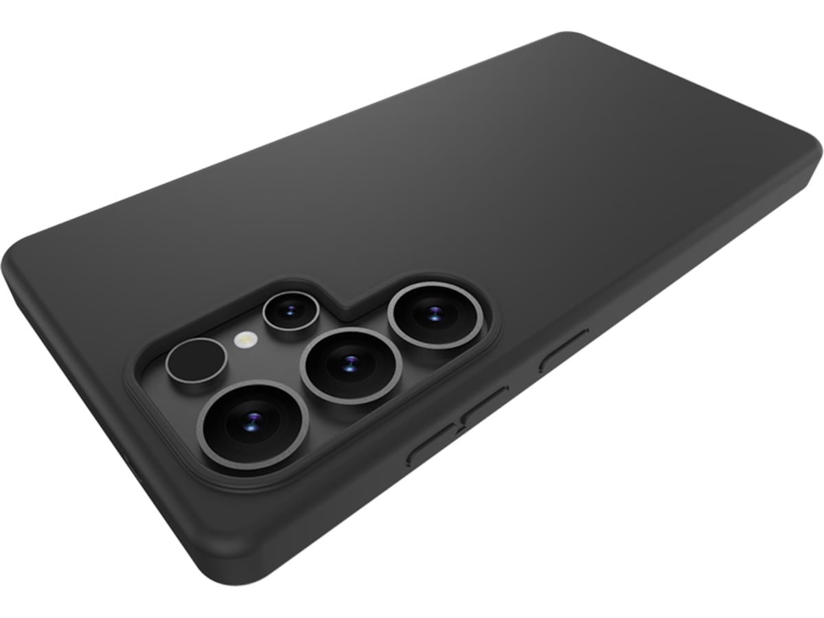 iiglo Galaxy S25 Ultra Silikondeksel (sort) Mobildeksel