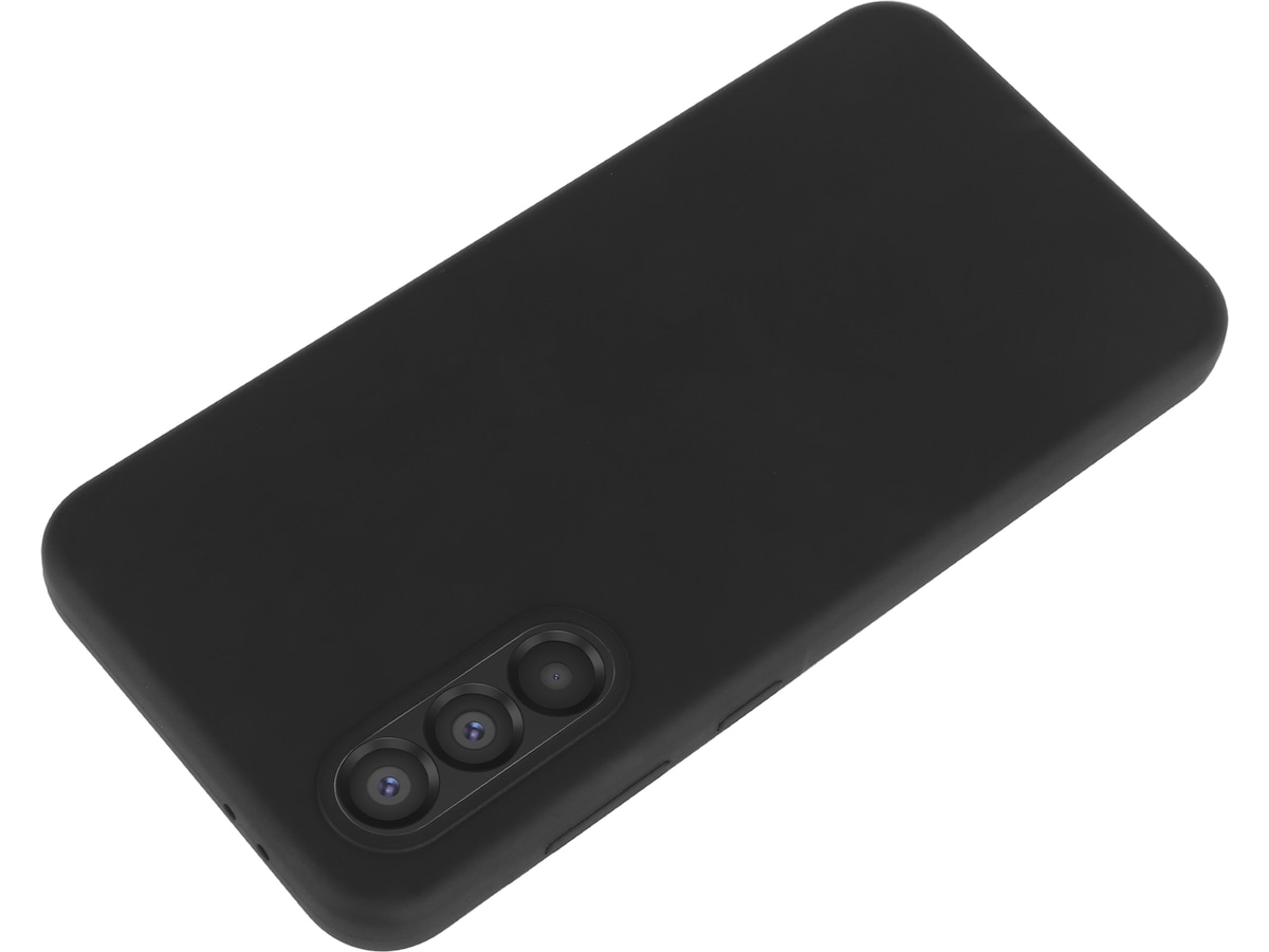 iiglo Galaxy A56 Silikondeksel (sort) Mobildeksel