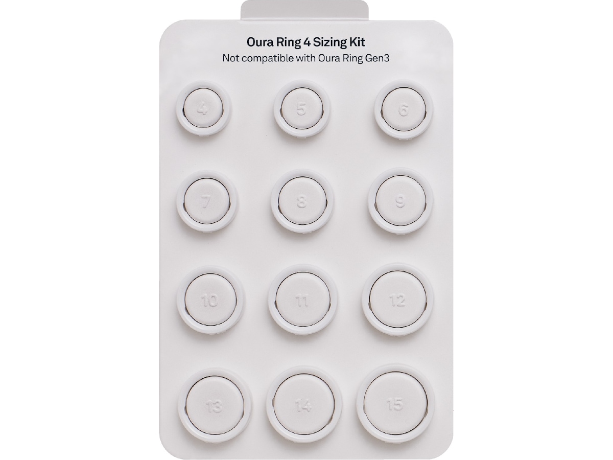 Oura Ring 4 størrelsessett Smart ring