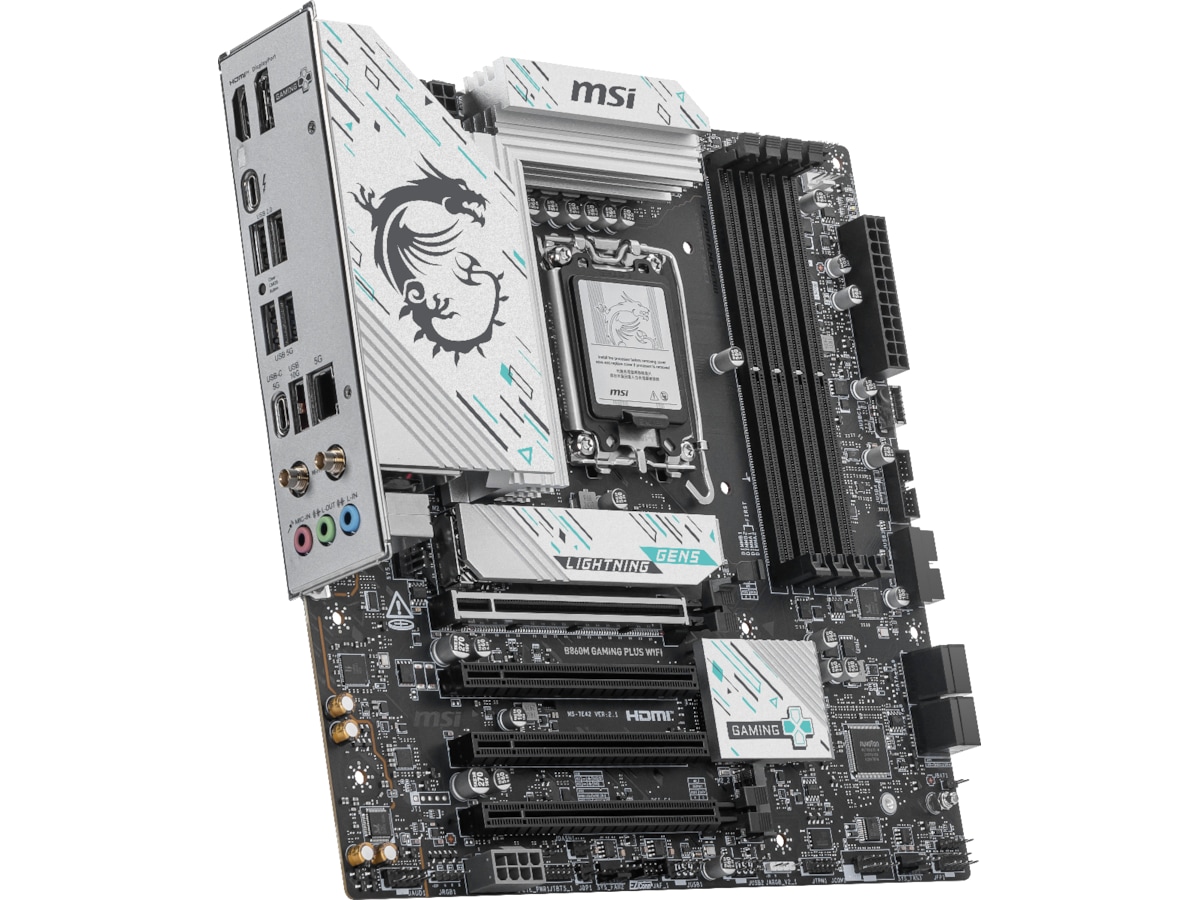 MSI B860M GAMING PLUS WIFI Hovedkort Intel Socket