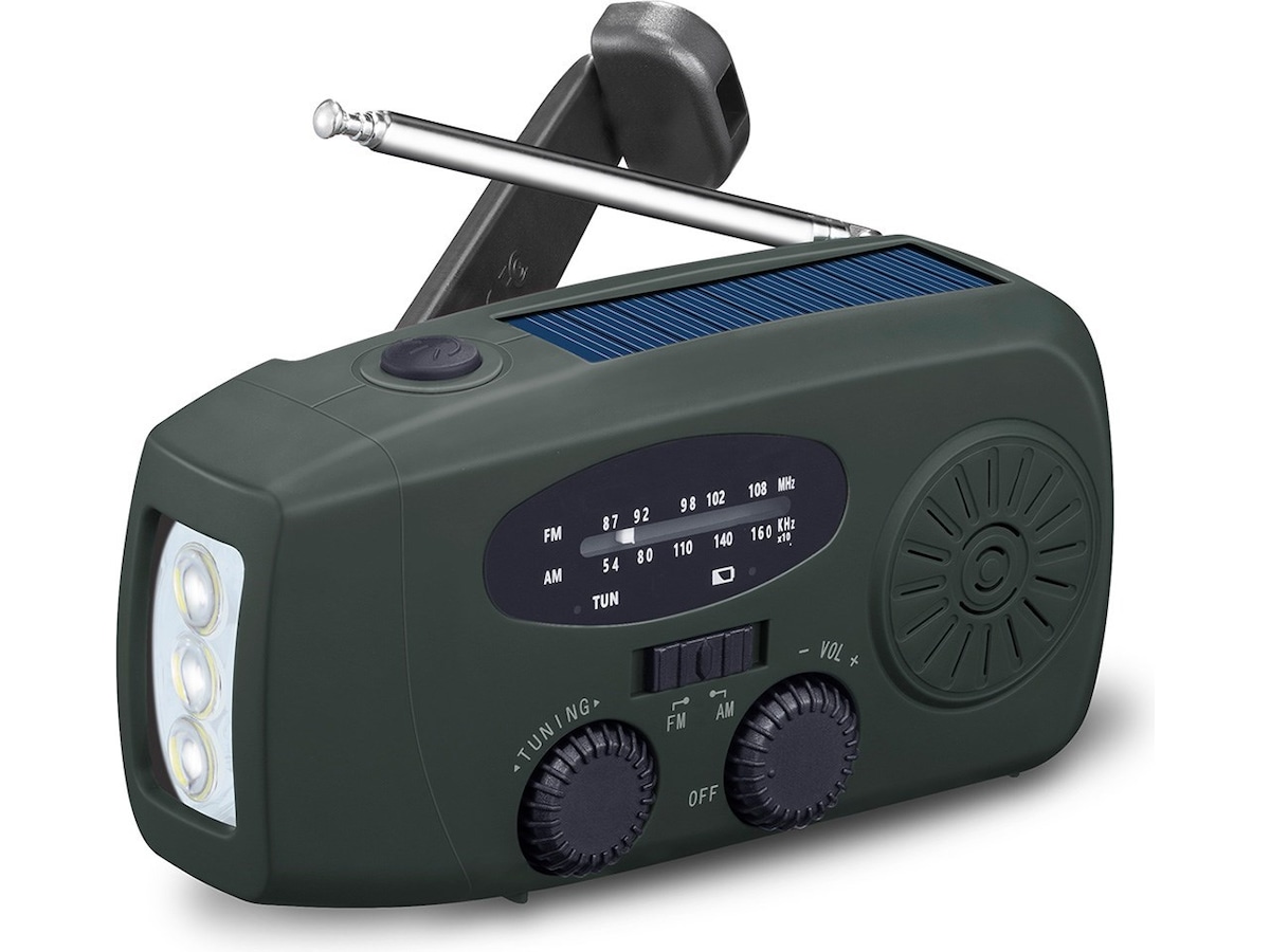 Andersson EYF-C2000 FM/AM sveiveradio med solcellepanel Radio & musikkspillere