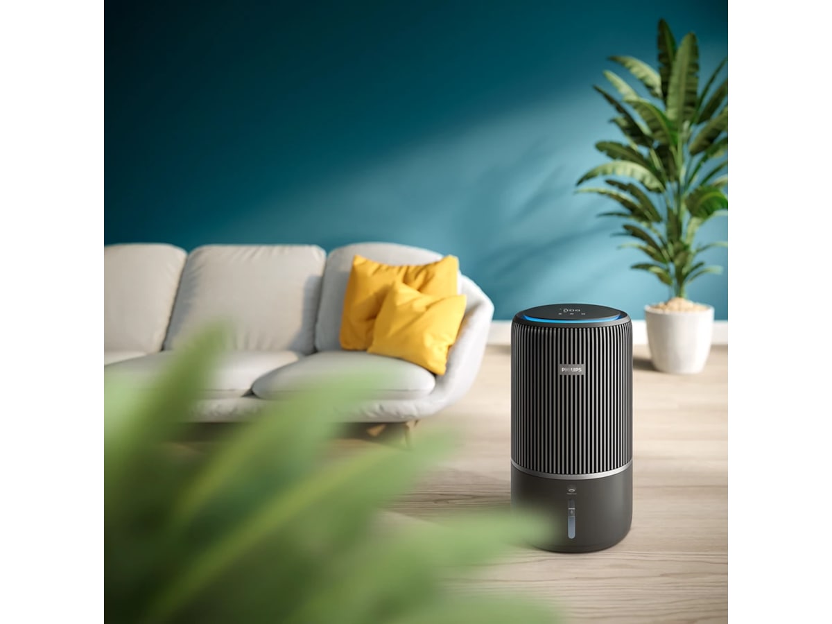 Philips PureProtect Water 3400 Series smart 2-i-1-luftrenser og fukter Luftrensere