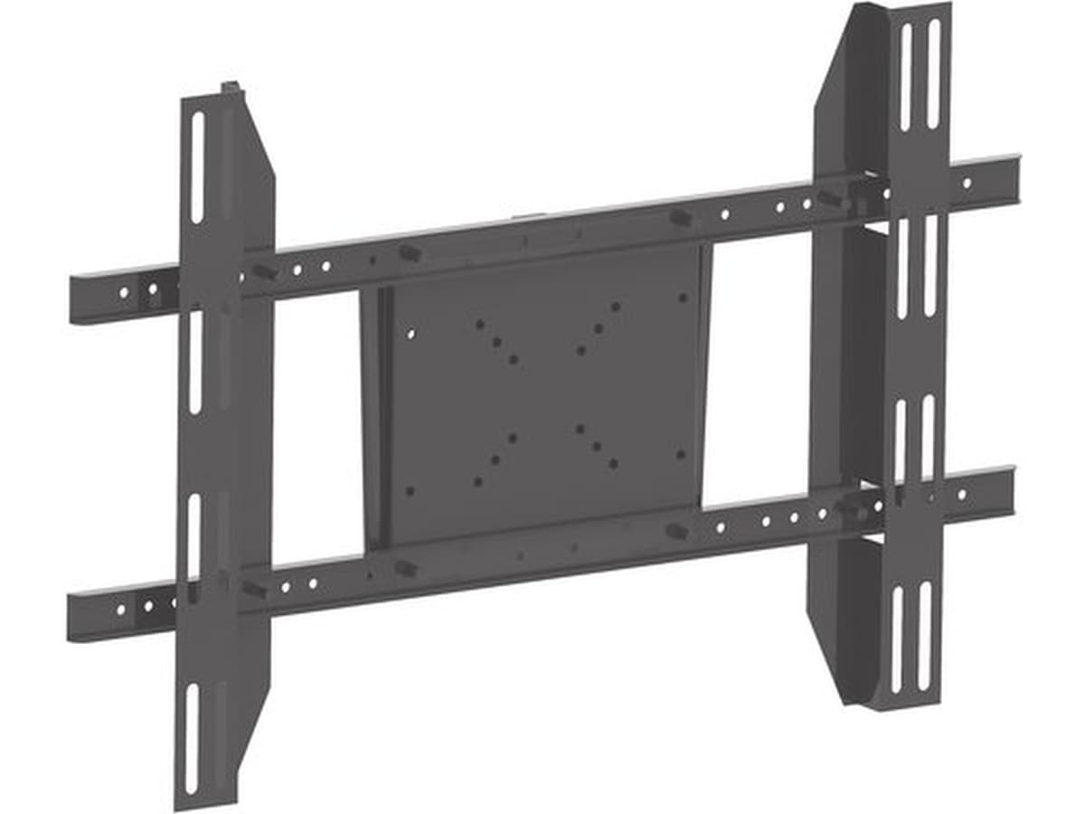 Multibrackets 180 Dual Gulvstativ (sort) Veggfeste & TV-stativ