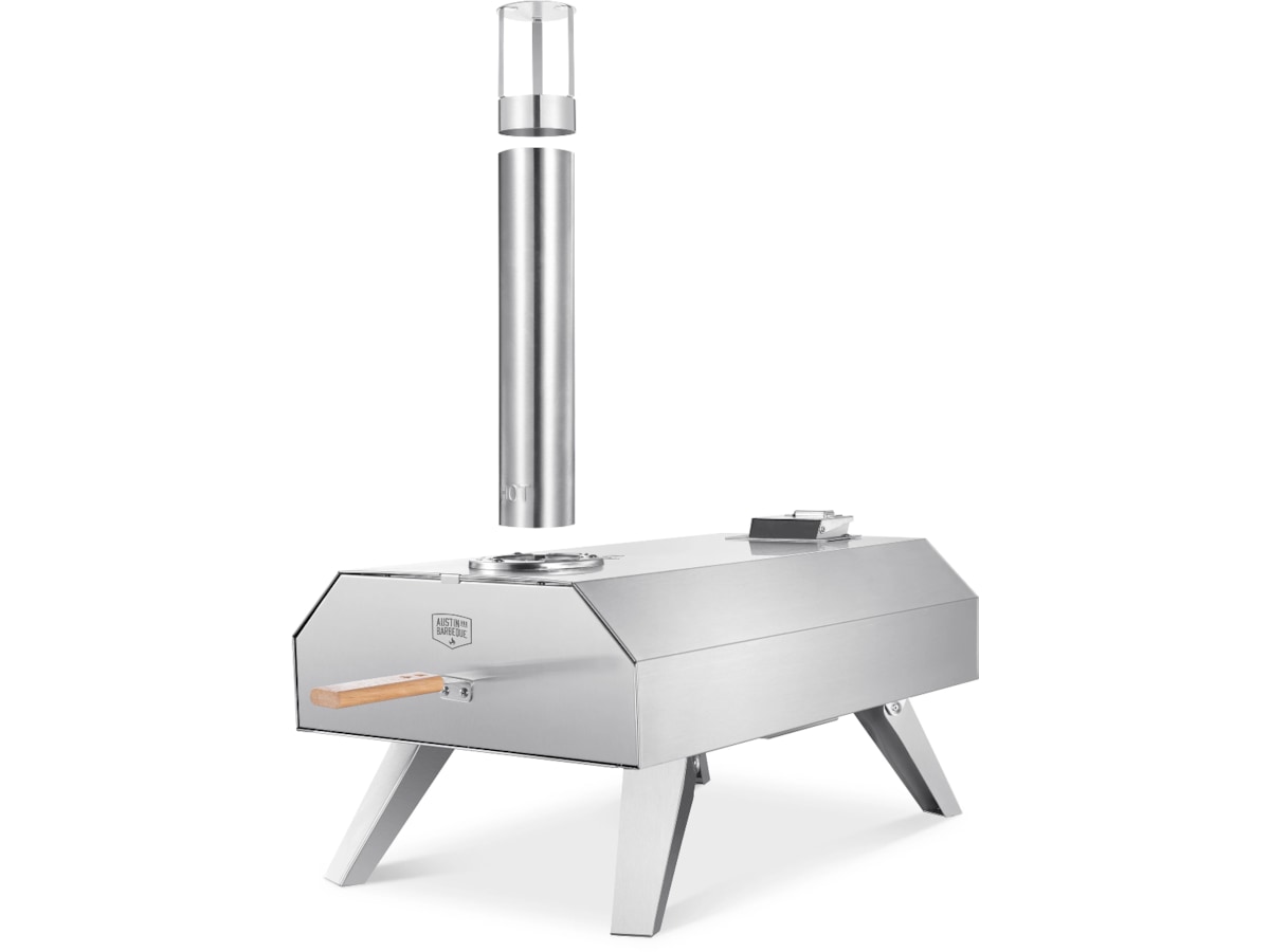 Austin and Barbeque Pizza pizzaovn pelletsfyrt 12" Pizzaovner