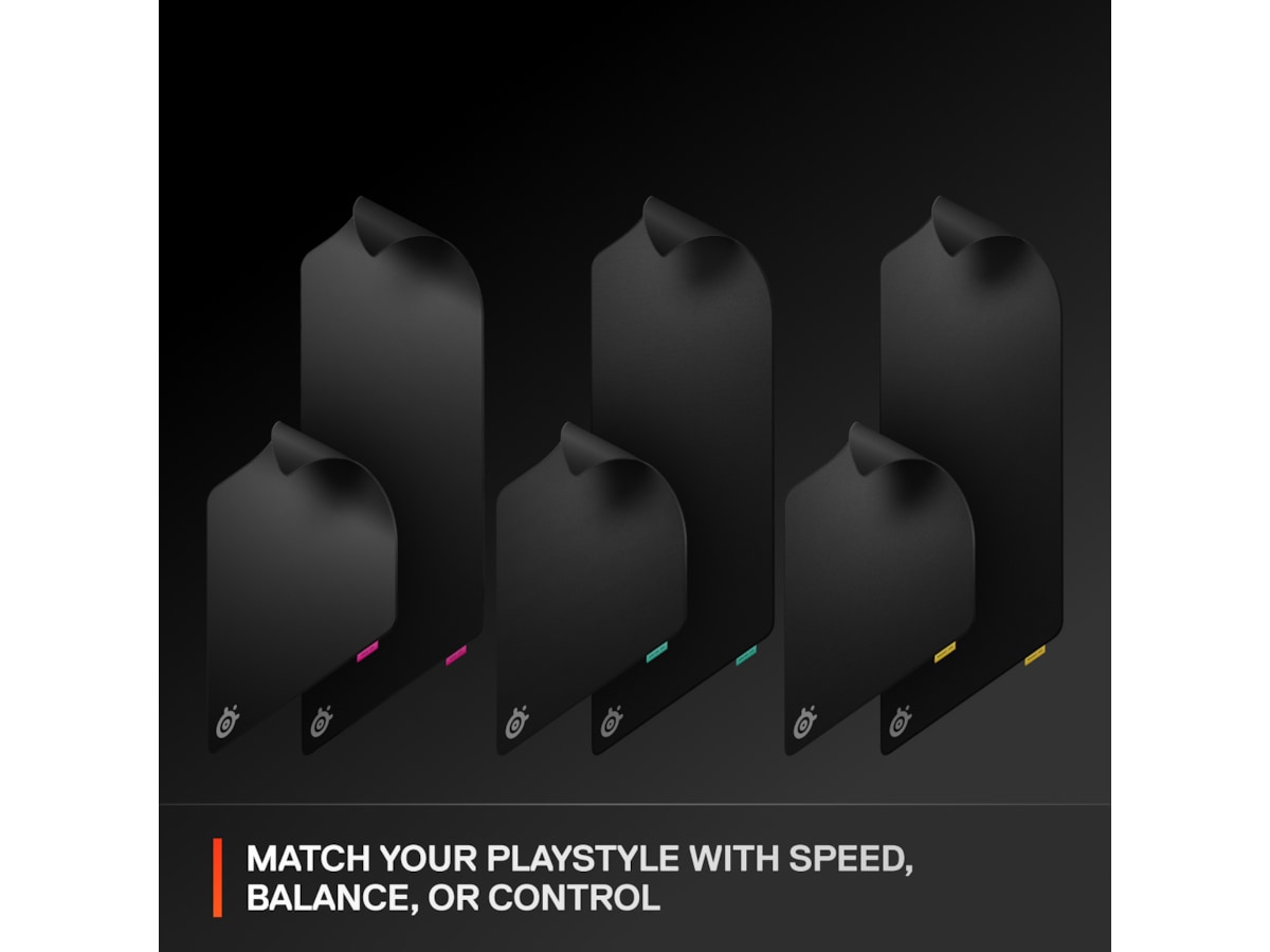 SteelSeries QcK Performance XL Control gamingmusematte Gamingmusematte