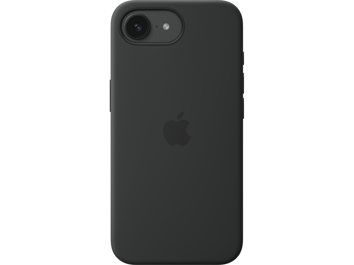 iPhone 16e Silikondeksel (sort) Mobildeksel