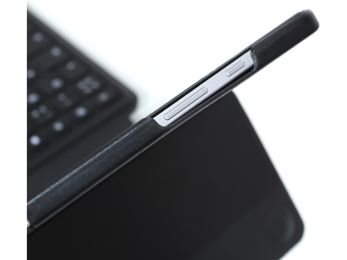 Gre8t Galaxy Tab A9+ tastaturdeksel (sort) Tastatur og stylus