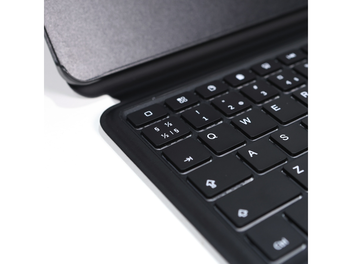 Gre8t Galaxy Tab A9+ tastaturdeksel (sort) Tastatur og stylus