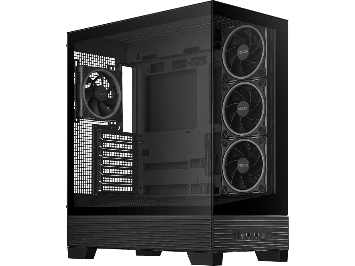 Asus A31 PLUS ARGB Mid Tower (sort) Midi tower