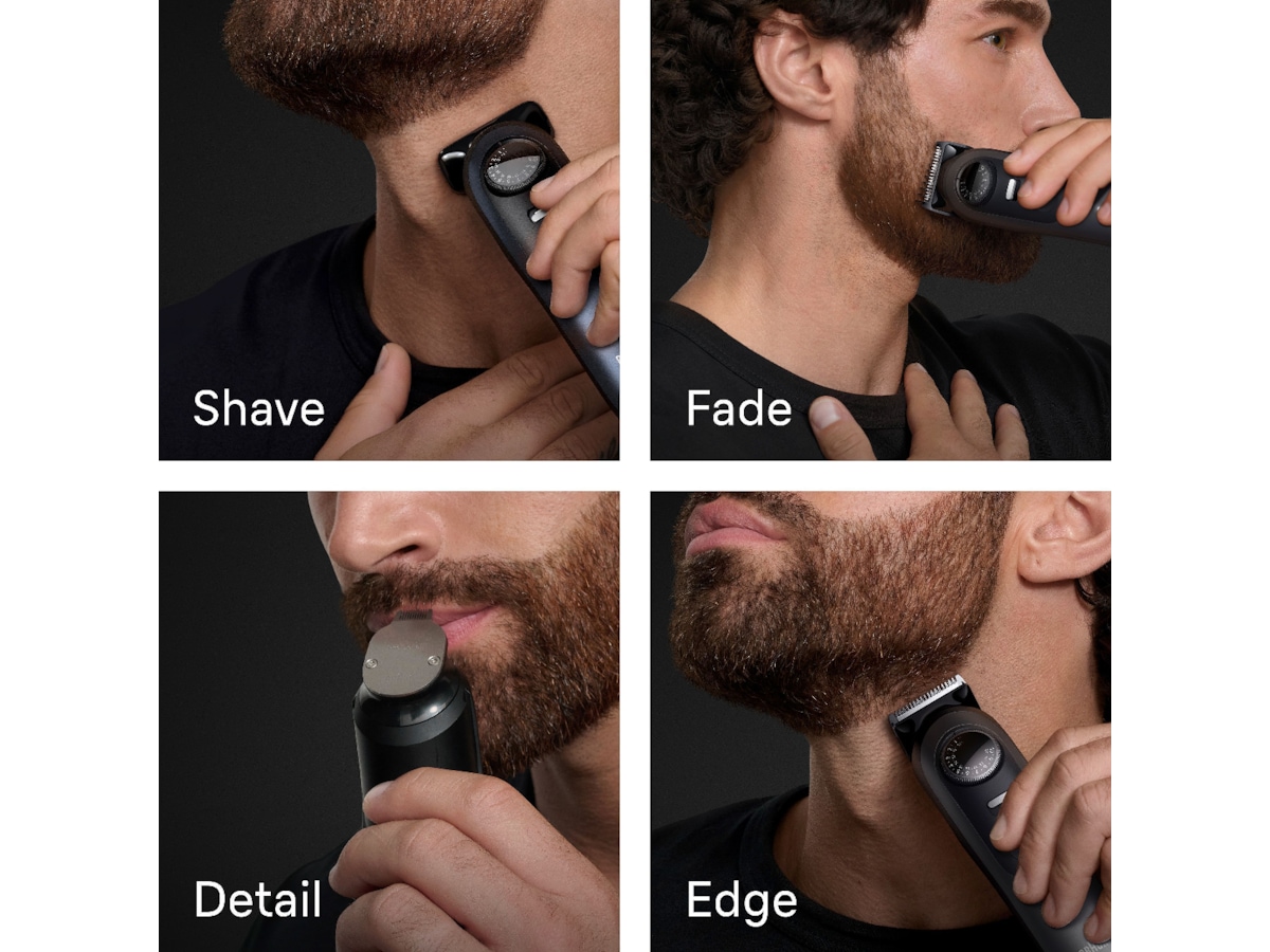 Braun Series 7 Skjeggtrimmer (blå) Barbermaskiner