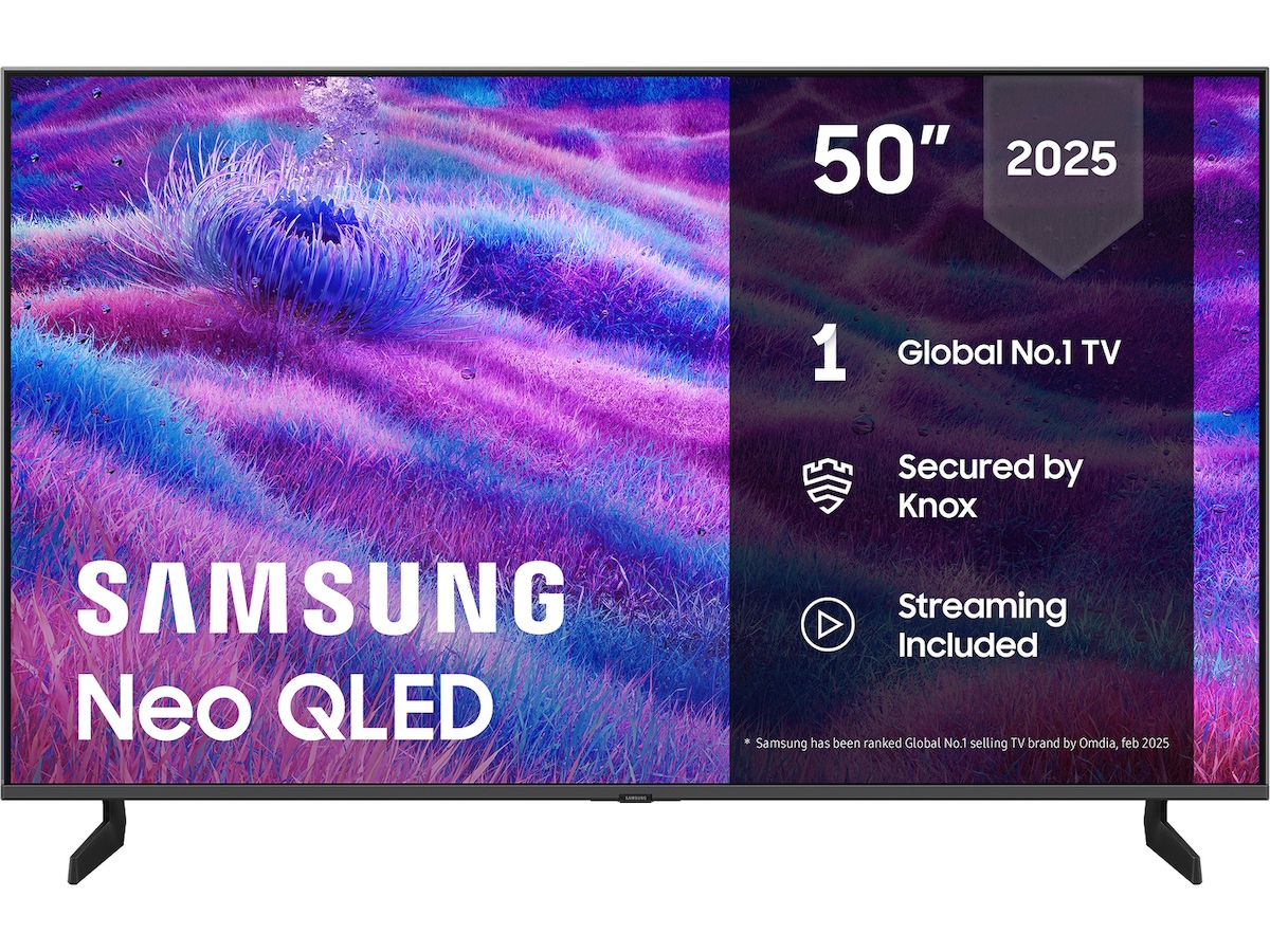 Samsung 50" QN80F Neo QLED 4K Mini LED Smart-TV (2025) 50 - 59 tommer TV