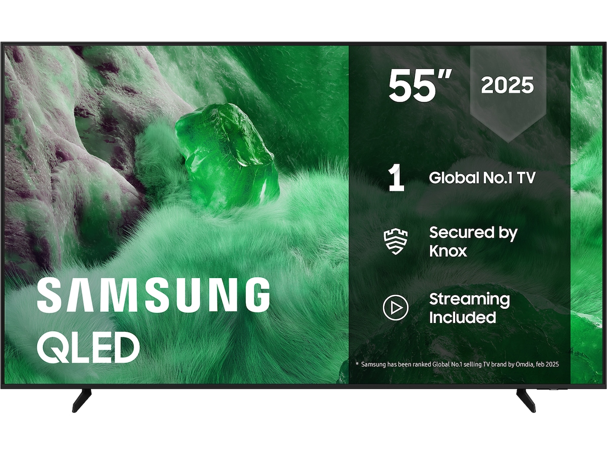 Samsung 55" Q7F2 QLED 4K smart-TV (2025) 50 - 59 tommer TV
