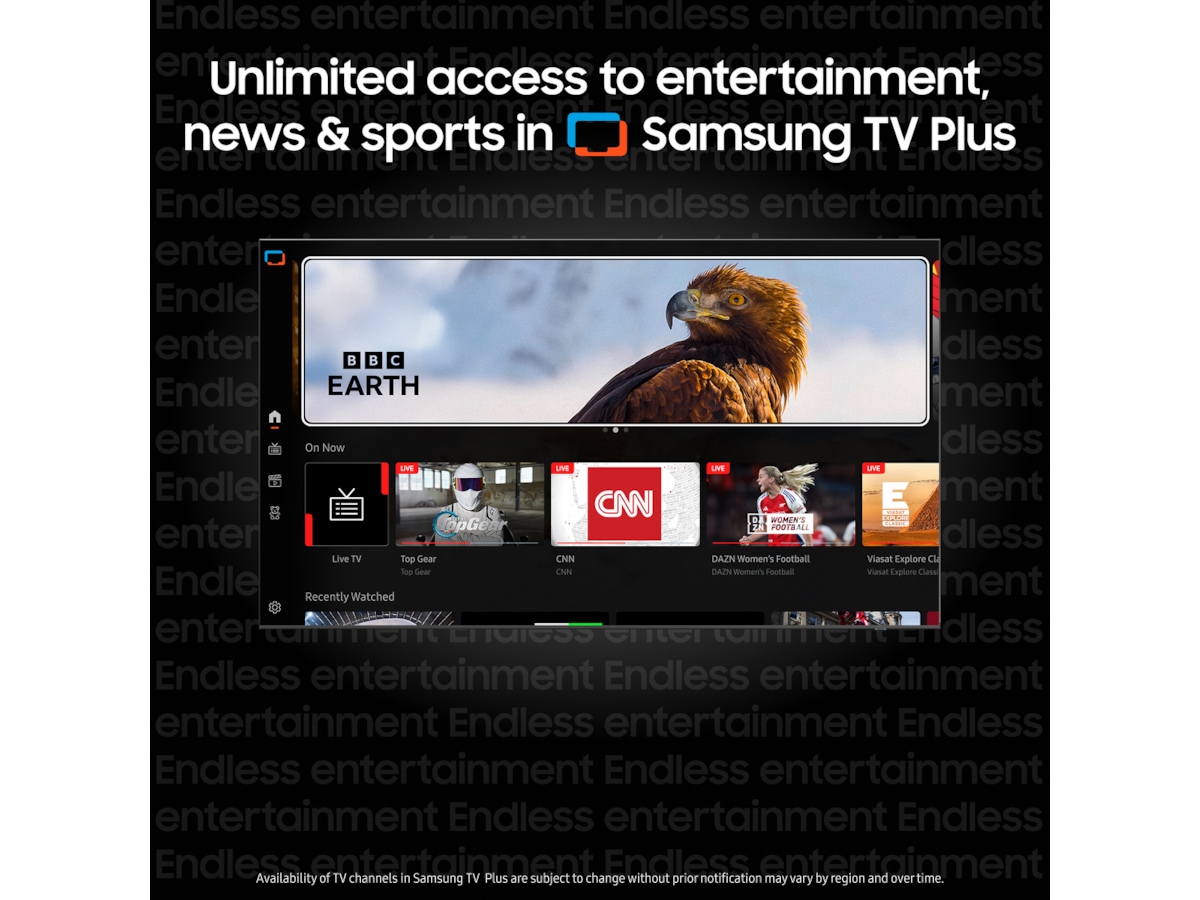 Samsung 43" U7005F UHD 4K smart-TV (2025) 20 - 49 tommer TV