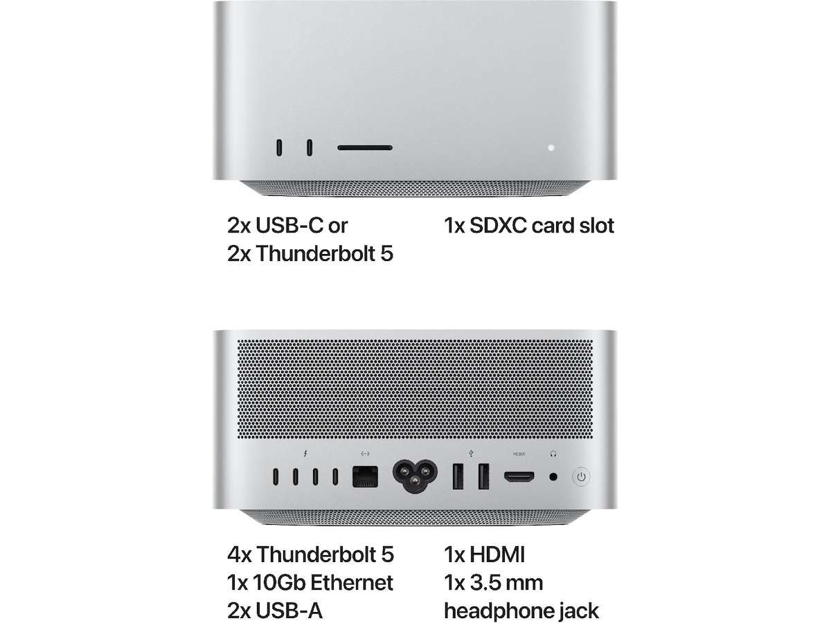 Mac Studio (2025) 1TB Stasjonær PC
