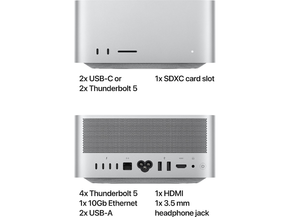 Mac Studio (2025) 512GB Stasjonær PC