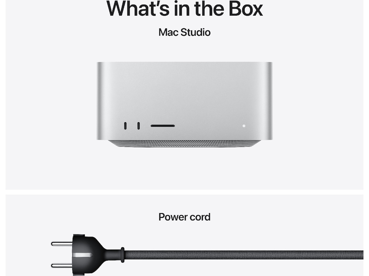 Mac Studio (2025) 512GB Stasjonær PC