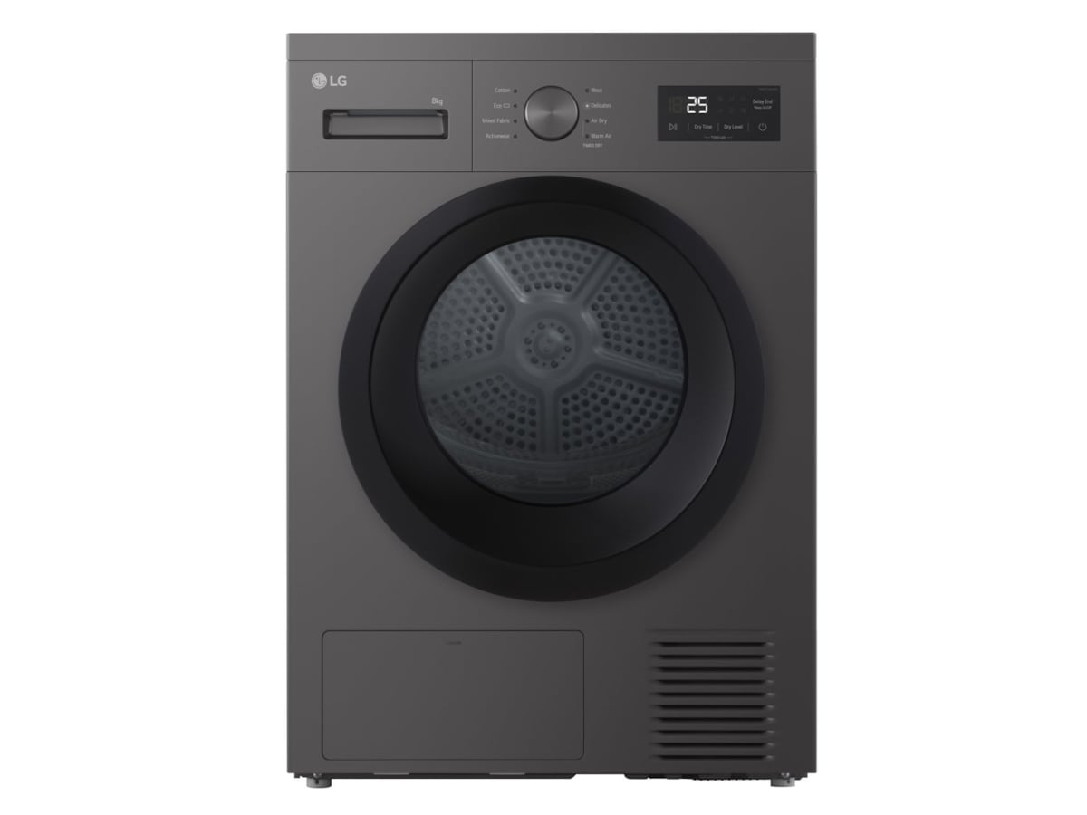 LG RHA1008NDK tørketrommel (mørk sølv) Tørketrommel