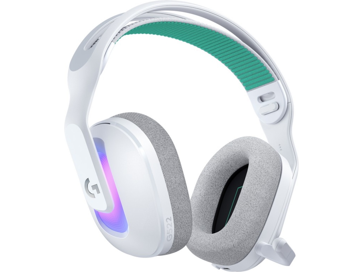 Logitech G522 Lightspeed Trådløst Gaming Headset (hvit) Gamingheadset