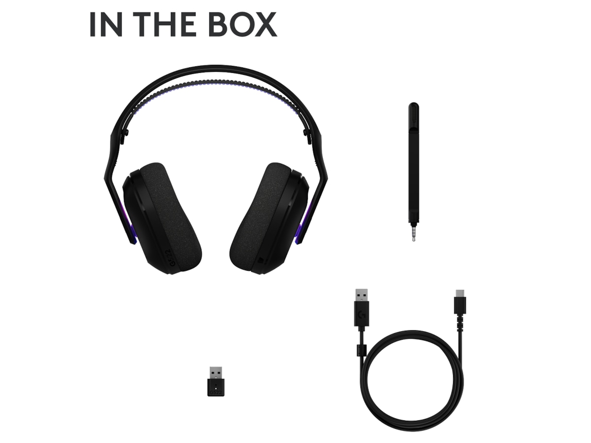 Logitech G522 Lightspeed Trådløst Gaming Headset (sort) Gamingheadset