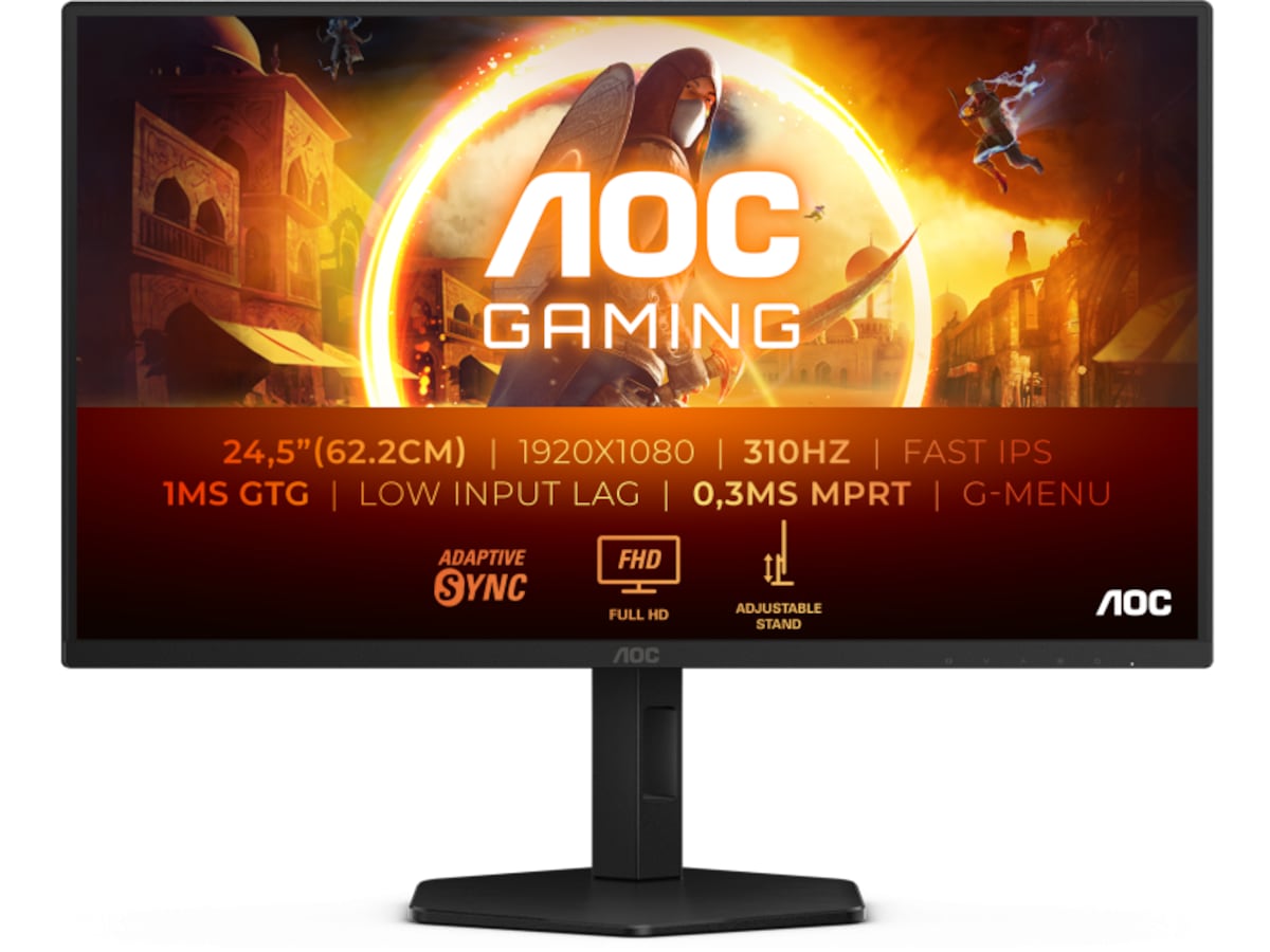 AOC 25G4SXU gamingskjerm 25" Gamingskjermer