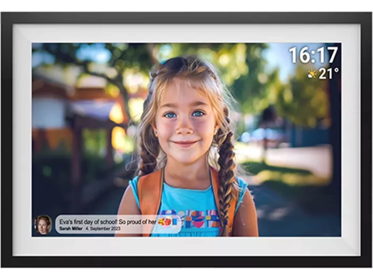 Denver PFF-1516 15,6" digital fotoramme (sort/hvit) TV-ramme & tilbehør