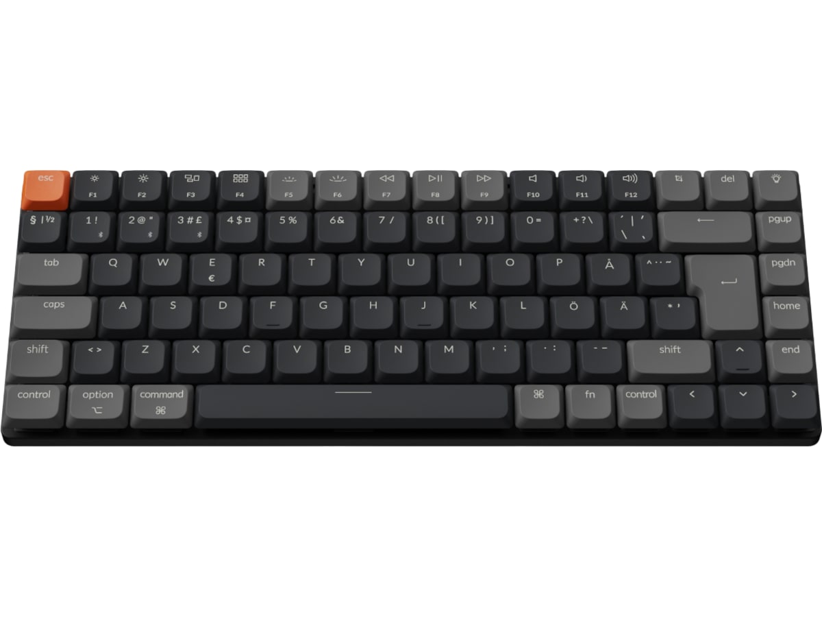Keychron K3 V3 RGB Aluminium QMK Low Profile 2.0 Super Brown trådløst tastatur Gamingtastatur