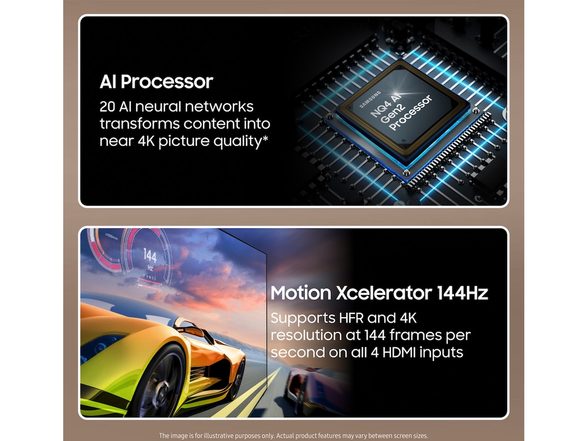 Samsung QN95D smart-TV 65" 4K Neo QLED Mini LED (2024) 60 - 69 tommer TV