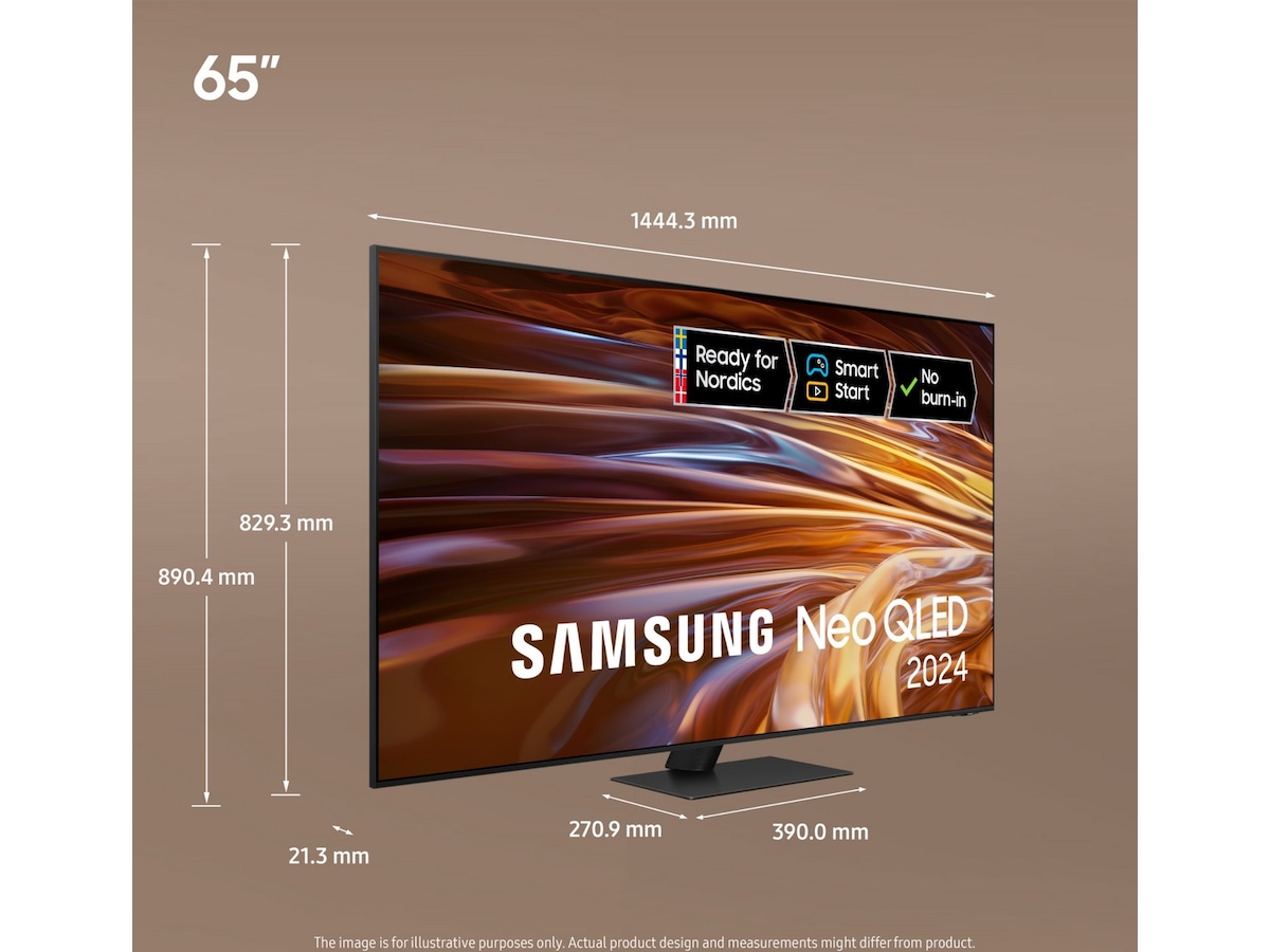 Samsung QN95D smart-TV 65" 4K Neo QLED Mini LED (2024) 60 - 69 tommer TV