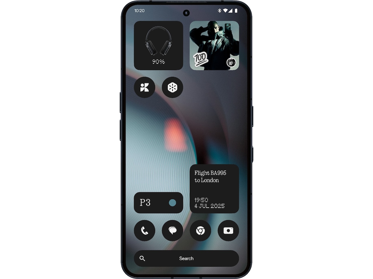 Nothing Phone (3) 256GB (sort) Mobiltelefoner
