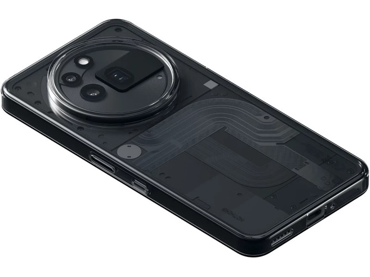 Nothing Phone (3a) Pro 12+256GB (sort) Mobiltelefoner