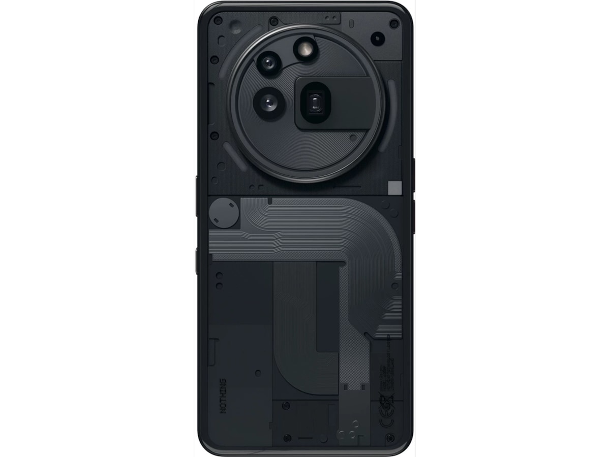 Nothing Phone (3a) Pro 12+256GB (sort) Mobiltelefoner