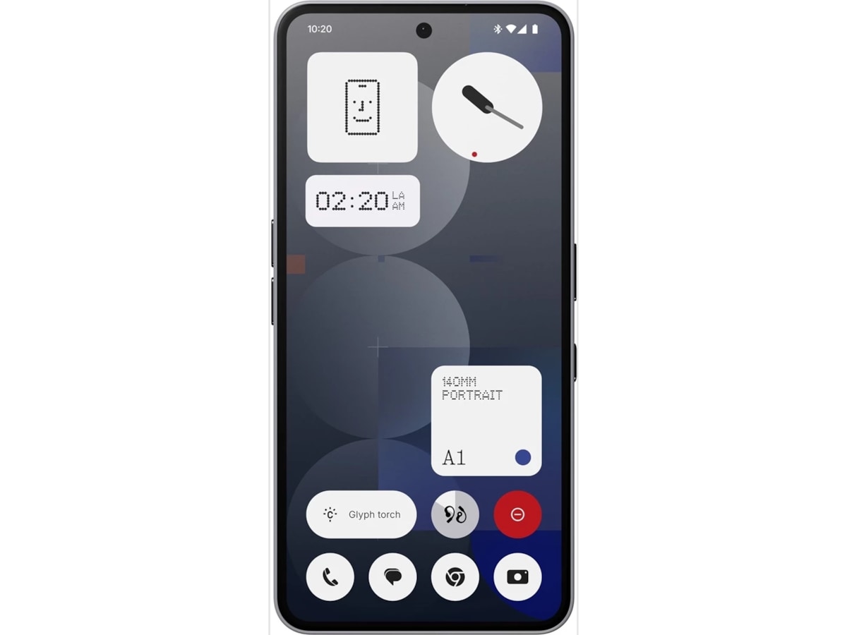 Nothing Phone (3a) Pro 12+256GB (grå) Mobiltelefoner