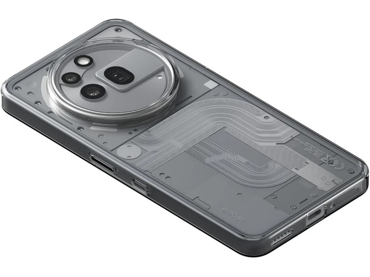Nothing Phone (3a) Pro 12+256GB (grå) Mobiltelefoner