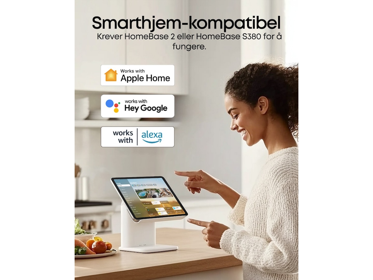 Eufy EufyCam 2x E40 overvåkningskamera (HomeBase S380) Overvåkningskameraer