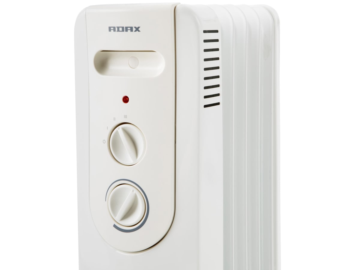 Adax Basic Nova 2000W oljeovn (hvit) Frittstående varmeovner