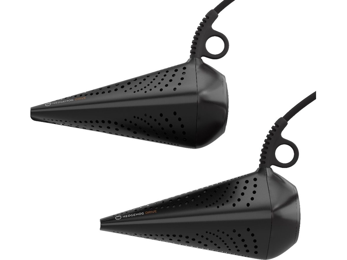 Hedgehog Drive skotørker for bil + strøm lader (sort) Skotørkere