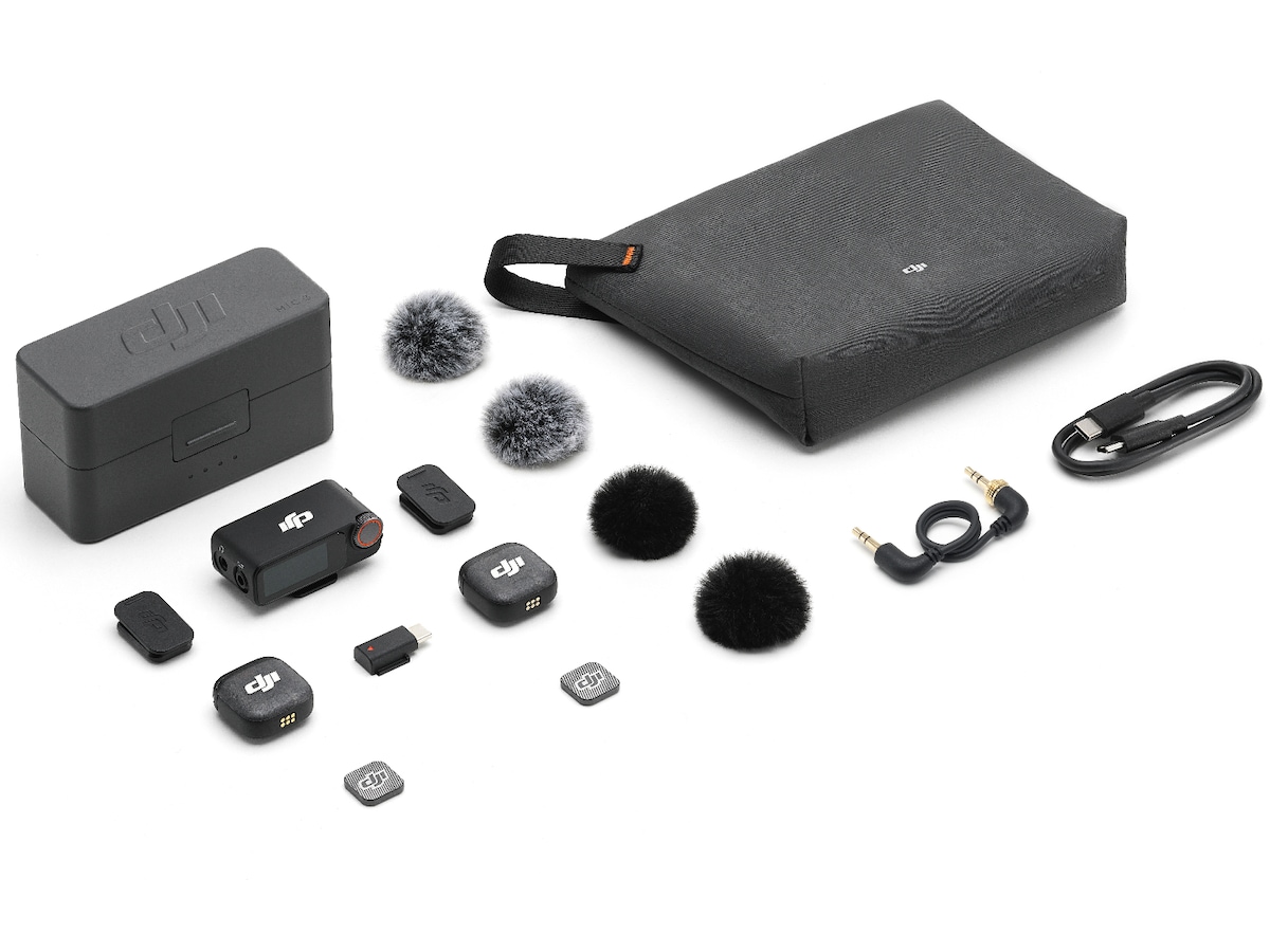 DJI Mic 3 (2 TX + 1 RX + Charging Case) Kameramikrofon